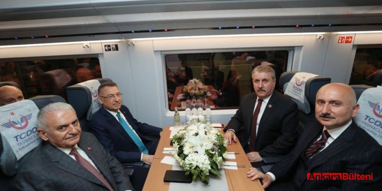 Ankara-Sivas Yüksek Hızlı Tren ilk sefer gerçekleşti!