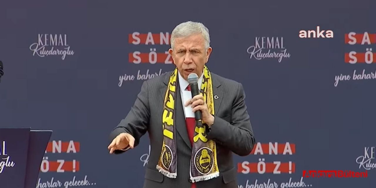 Mansur Yavaş'tan Bekir Bozdağ'a yanıt