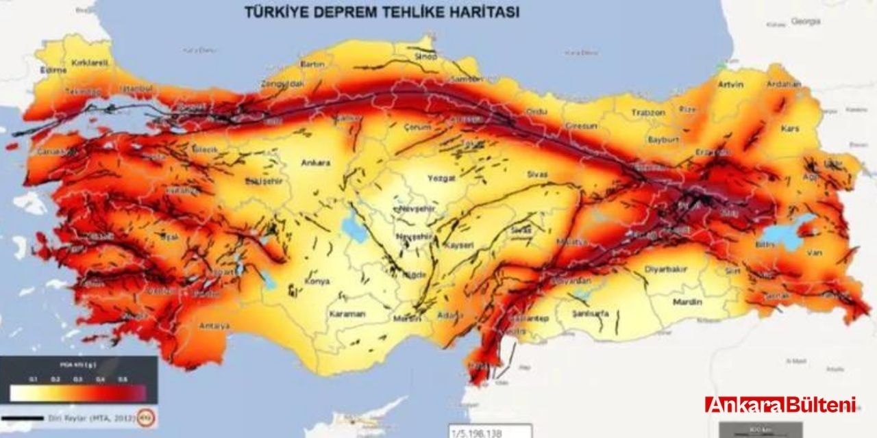Prof. Dr. Pampal 'Türkiye Deprem Tehlike Haritası'nın güncellenmesi gerektiğini belirtti!