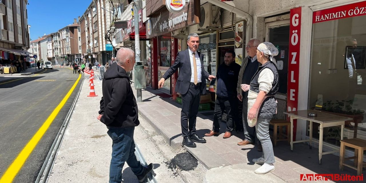 Gölbaşı Belediye Başkanı Ramazan Şimşek esnaf ziyaretinde bulundu!