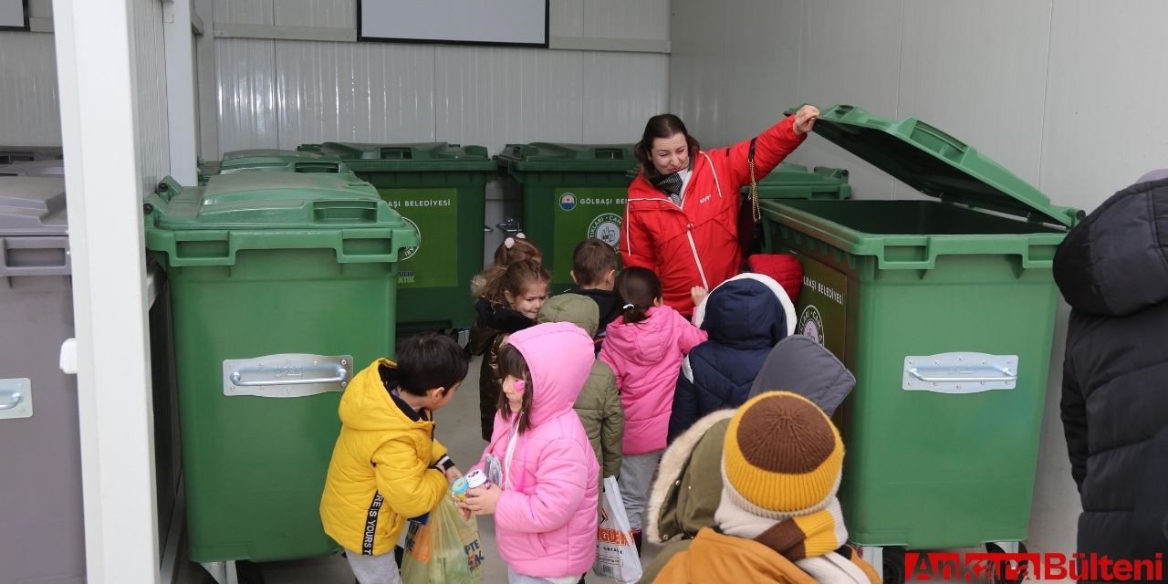 Gölbaşı Belediyesi'nden anlamlı etkinlik: Sıfır atık Temiz gelecek!