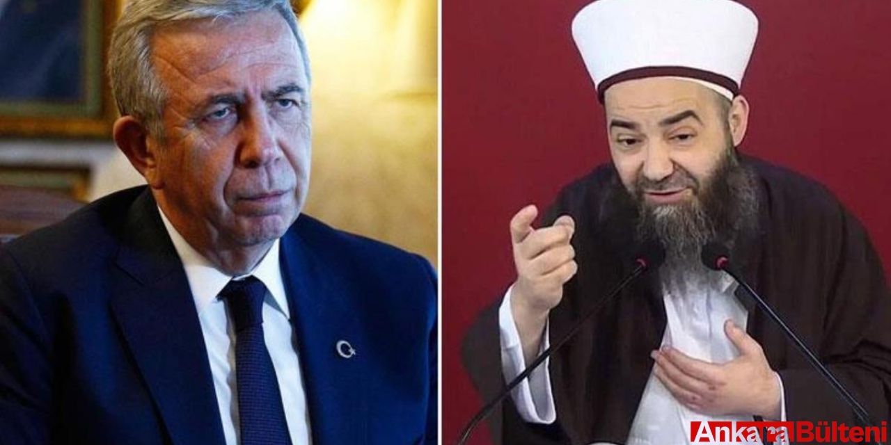 Mansur Yavaş'tan Cübbeli Ahmet'e yanıt verdi:  Savcılığa verdim, hukuk halledecek!