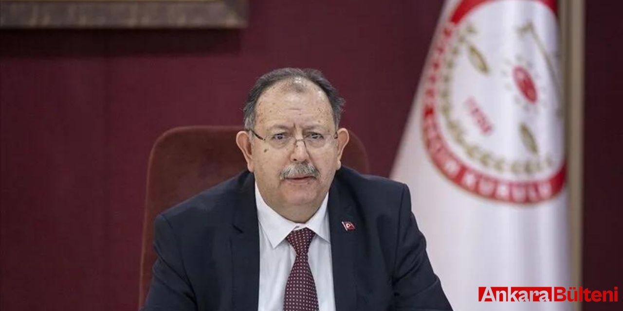 YSK Başkanı Ahmet Yener kritik açıklamalarda bulundu!