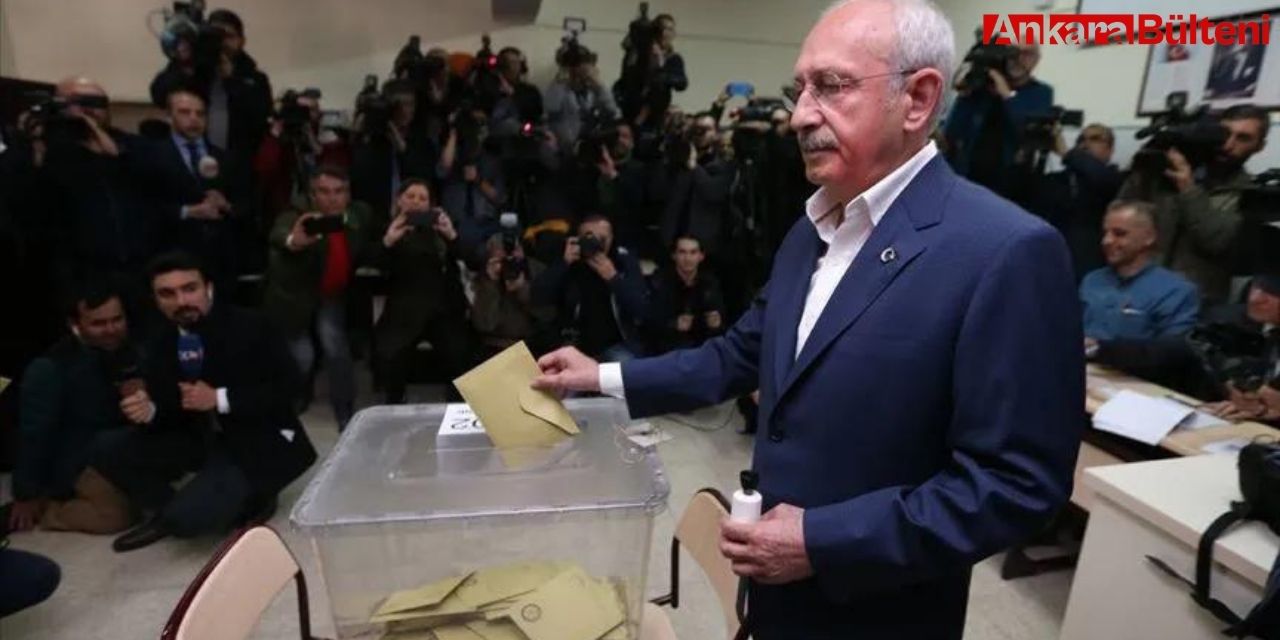 Cumhurbaşkanı adayı Kemal Kılıçdaroğlu oyunu kullandı