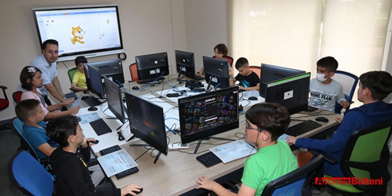 Çankaya Belediyesi Çocuk Teknoloji Evi Bahar çalışmaları hız kesmeden devam ediyor!