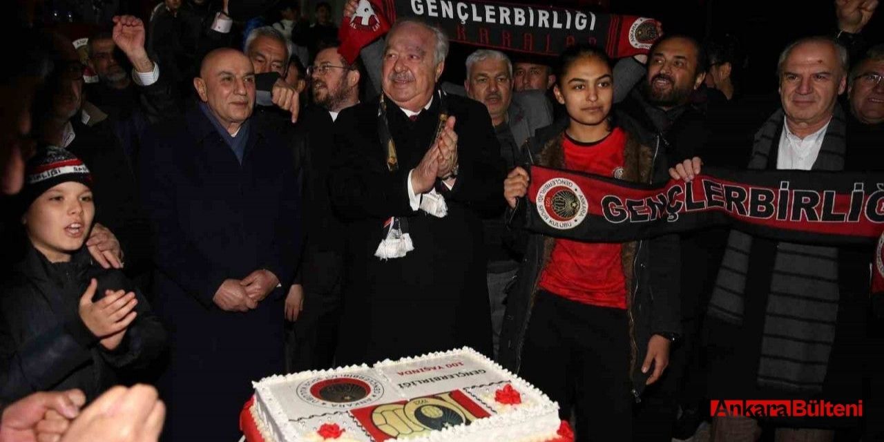 Gençlerbirliği Spor Kulübü’nün 100’üncü yıl kutlaması yapıldı!