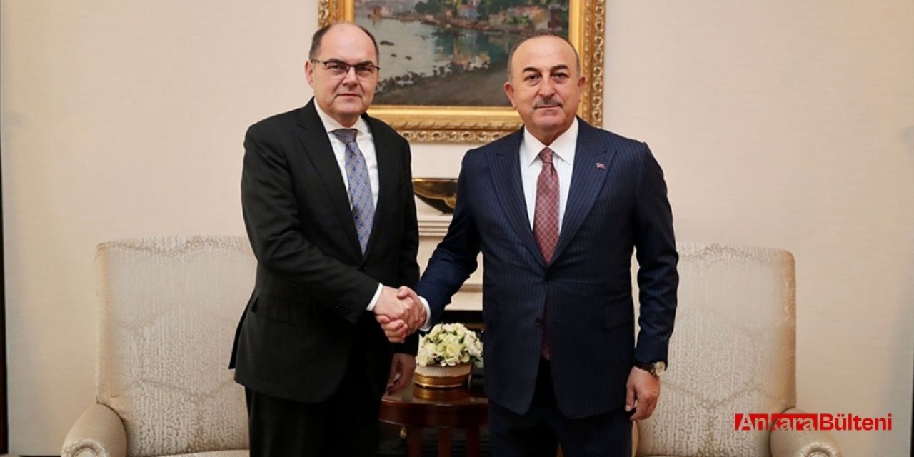 Dışişleri Bakanı Mevlüt Çavuşoğlu, Bosna Hersek Yüksek Temsilcisi Christian Schmidt ile Ankara'da görüştü!