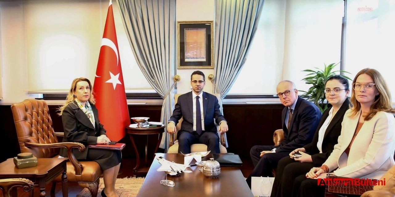 Dışişleri Bakan Yardımcısı Yasin Ekrem Serim İsveç’in Ankara Büyükelçisi Staffan Herrström ile görüştü!