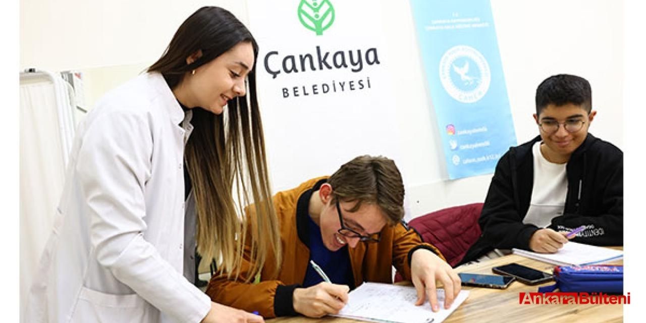 Çankaya Belediyesi'nden LGS-YKS çalışmaları için öğrencilere tam destek!