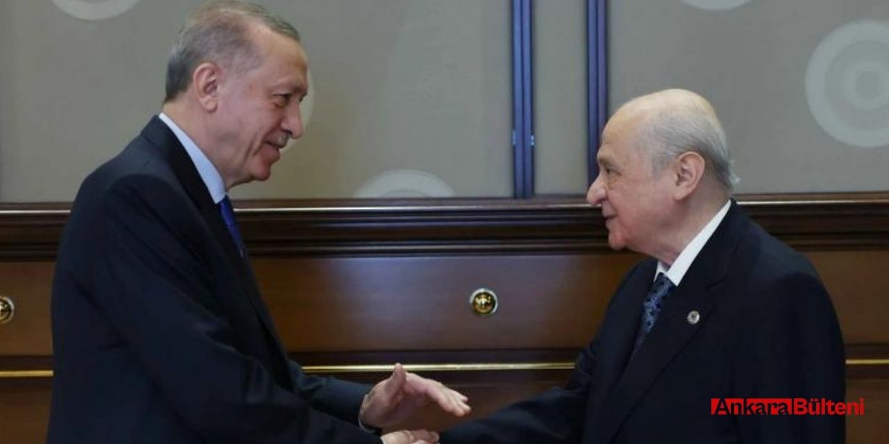 Cumhurbaşkanı Erdoğan ile MHP Lideri Bahçeli bir araya geldi