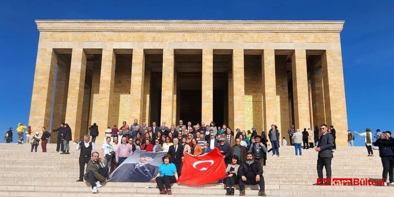 CHP'li İlhan Özcan, partililer ve dostları Başkent'te!