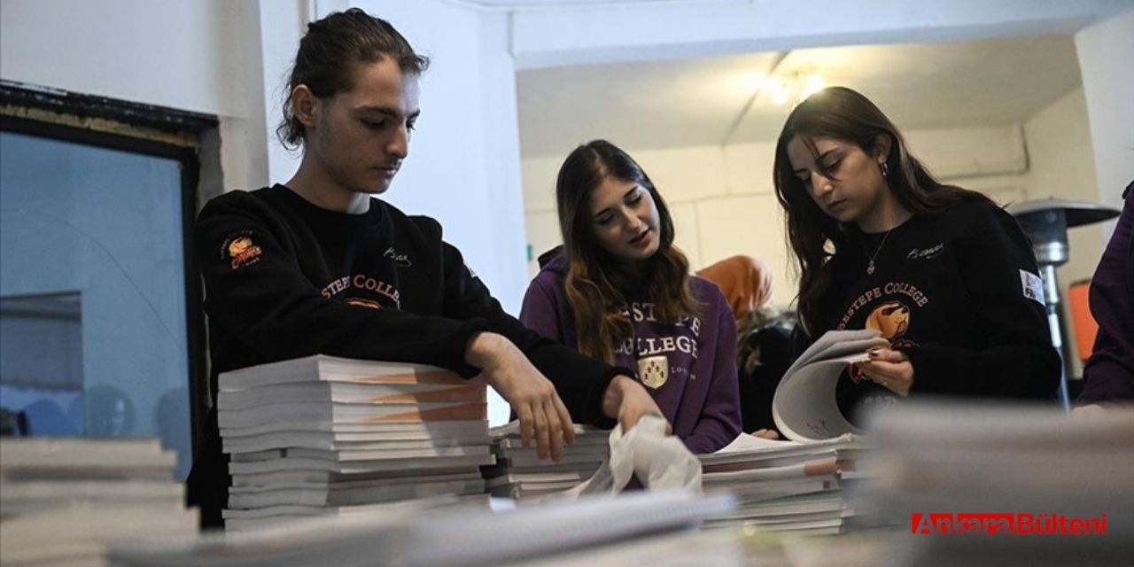 Çankaya'da öğrenciler kitap deposu kurdu!