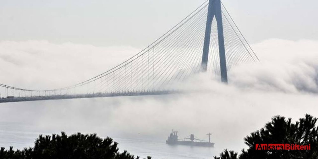 İstanbul'da sis etkisi nedeniyle boğazda geçiş yok