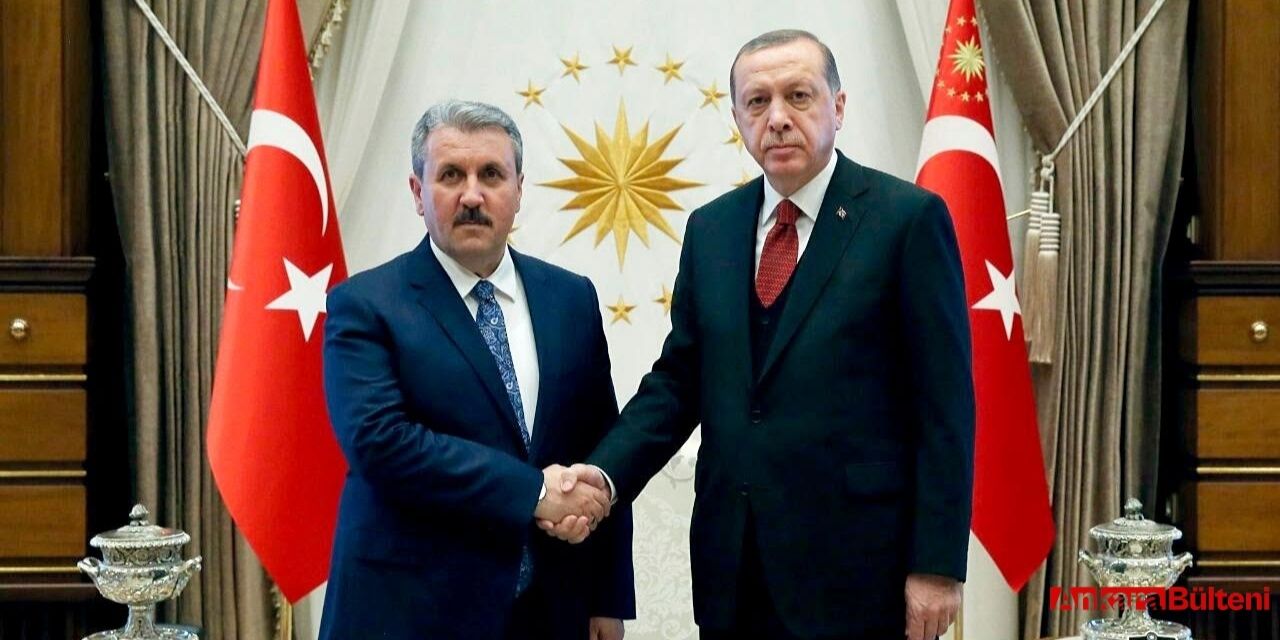 Cumhurbaşkanı Erdoğan görüşmelerine başladı! Önce Bahçeli ardından Destici