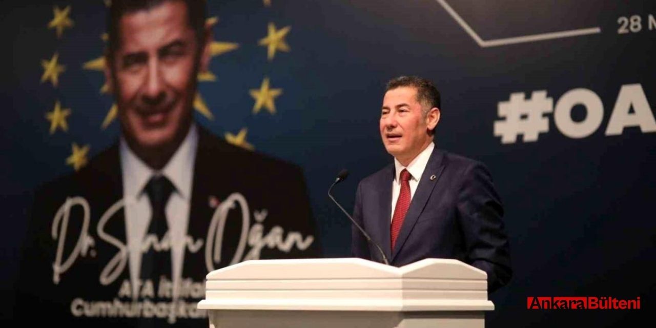 Sinan Oğan Ankara'da düzenlenen basın toplantısında konuştu