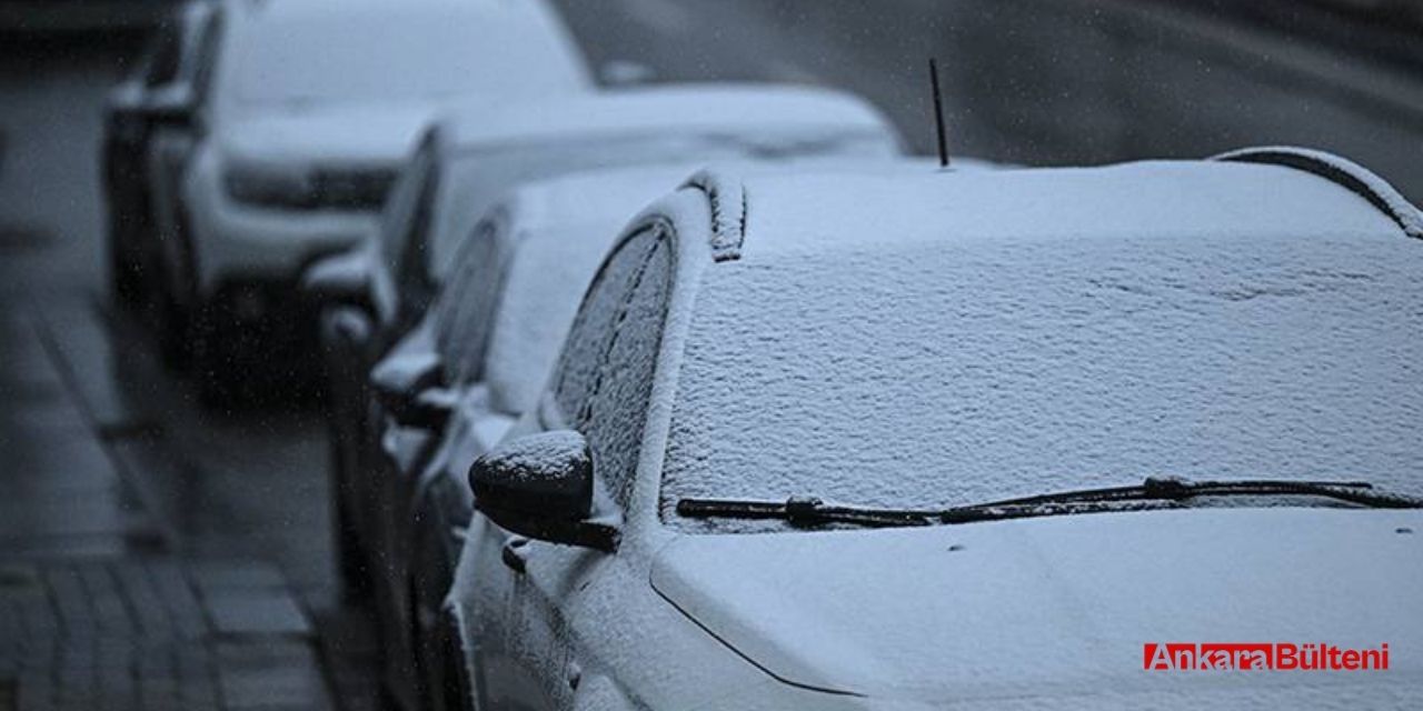 Ankara bugün beyaza büründü