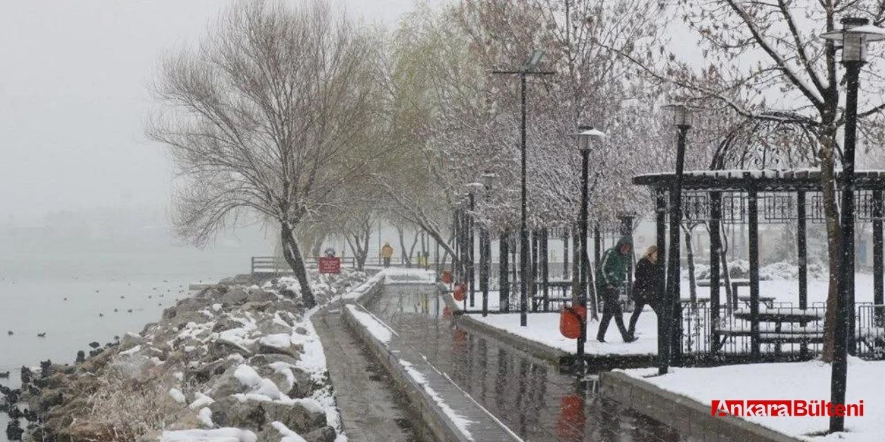 Mart ayının son haftası Başkent'e eksi 9'u gösterdi