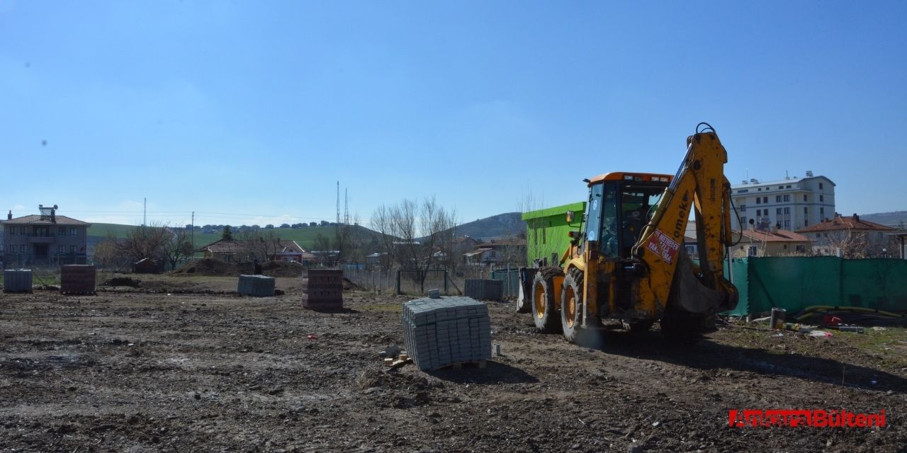 Akyurt Belediyesi Güzelhisar'da park çalışmalarına başladı!