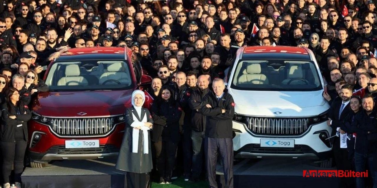 TOGG'un ilk siparişi Pazartesi günü Cumhurbaşkanı Erdoğan'a teslim edilecek!