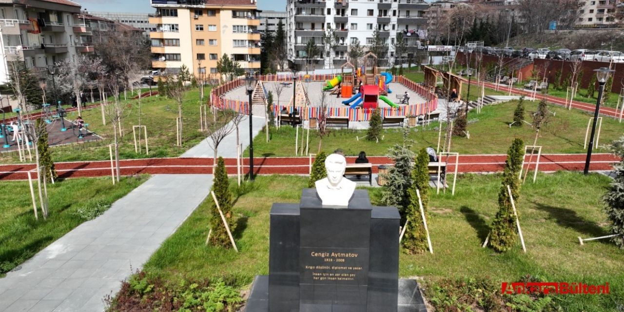 Çankaya Belediyesi yeşillendirme ve park çalışmaları devam ediyor