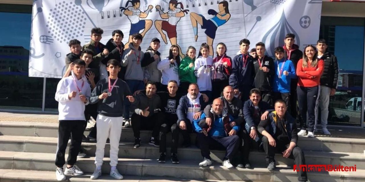 Okul Sporları Liselerarası Türkiye Muaythai Şampiyonası Ankara'da düzenlendi
