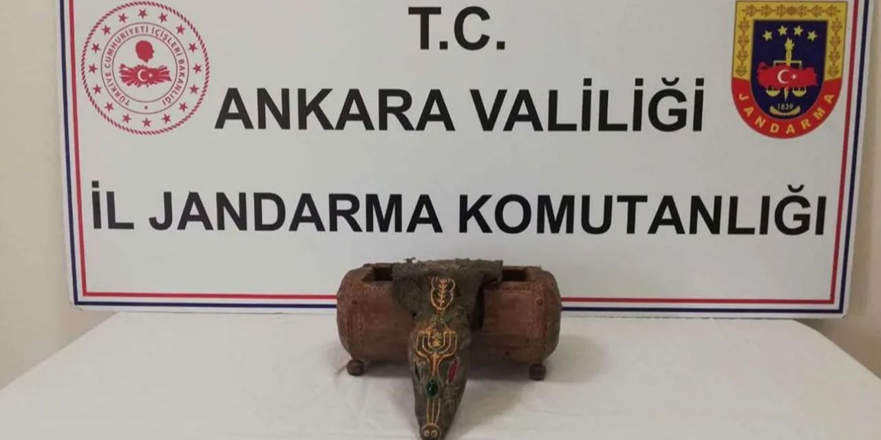 Ankara'daki tarihi eser kaçakçılığı operasyonunda 3 kişi gözaltına alındı!