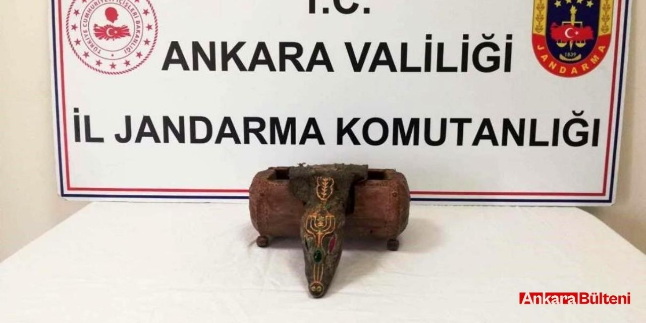 Ankara'da 3 tarihi eser kaçakçısı yakalandı