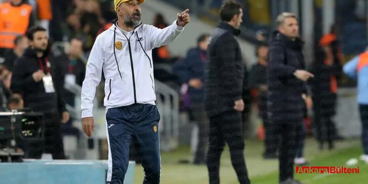 MKE Ankaragücü’nde Teknik Direktör Hakkı Tolunay Kafkas galibiyet sonrası konuştu