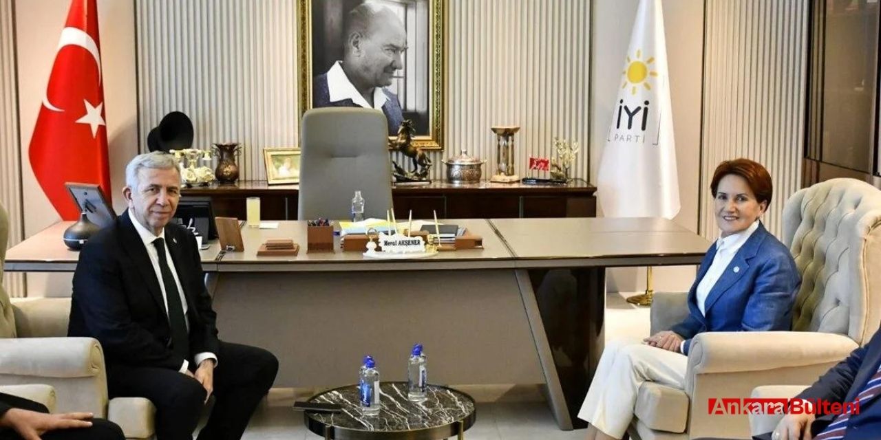 ABB Başkanı Mansur Yavaş ve Meral Akşener'den buluşma paylaşımı