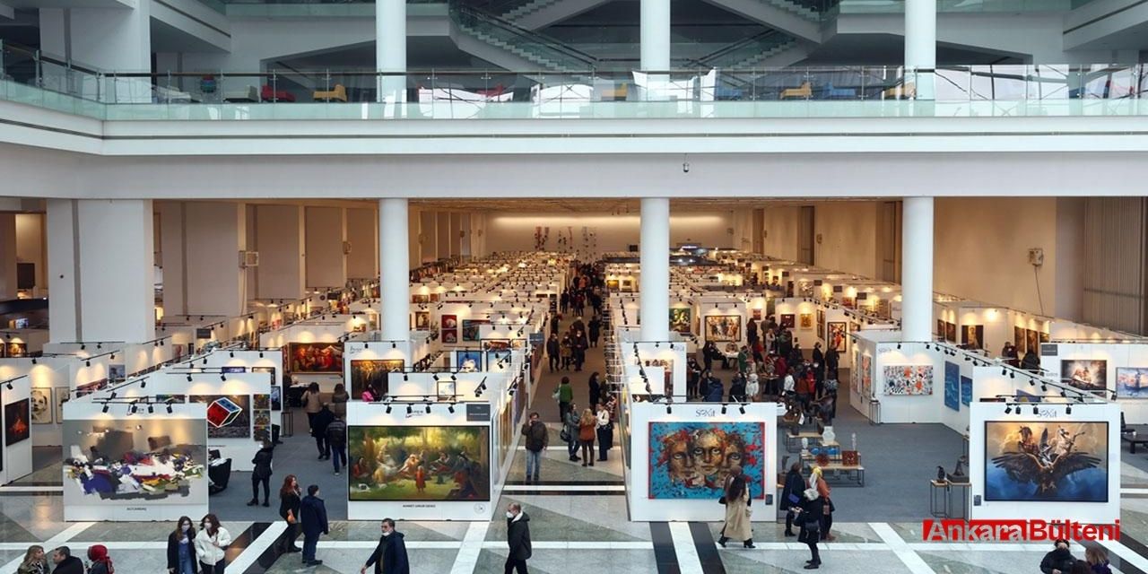 Uluslararası Çağdaş Sanat Fuarı ArtAnkara 9'uncu kez düzenlendi!