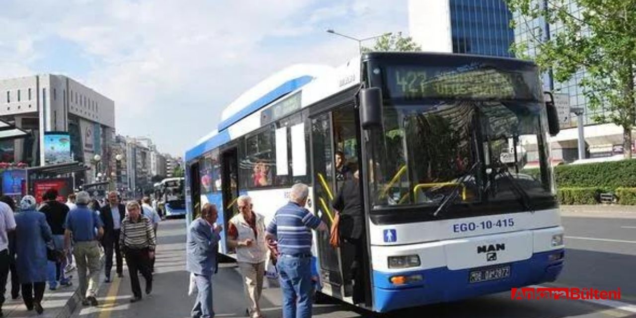 Ankara'da toplu taşıma bayram boyu ücretsiz olacak!