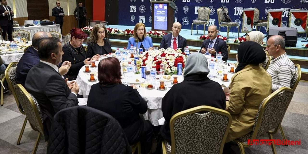 EGM şehit aileleri, gaziler ve depremzedeler için iftar programı düzenledi!