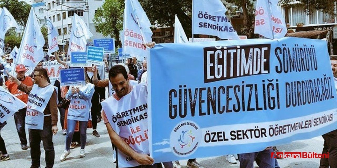 Özel sektör öğretmenleri depremle oluşan mağduriyetlerinin giderilmesini istedi!