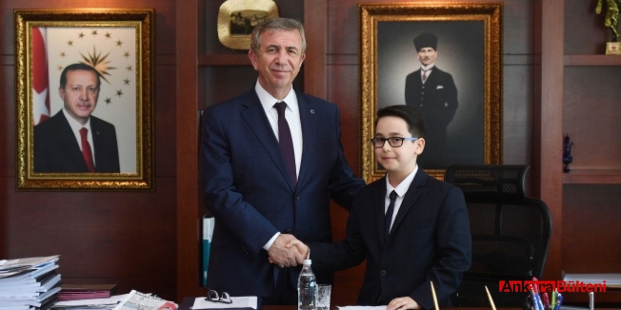 ABB Başkanı Mansur Yavaş'tan 23 Nisan mesajı!